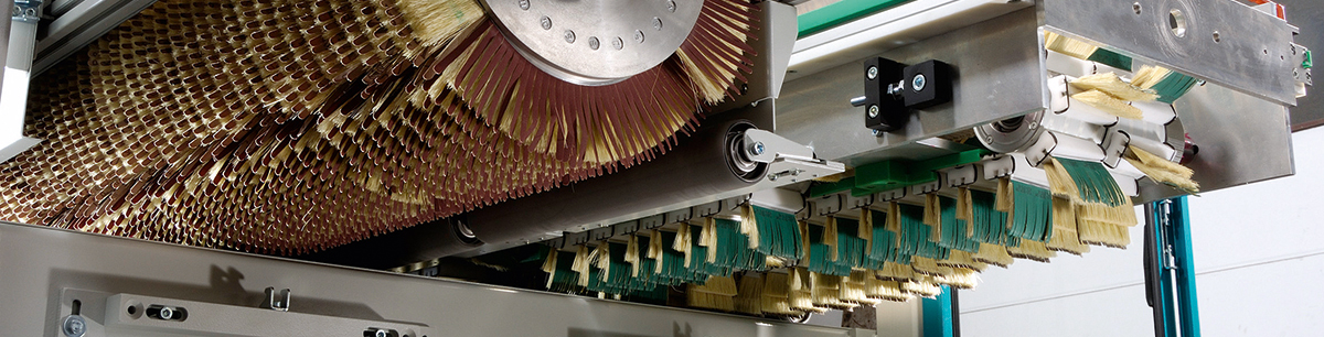 abrasice cleaning brush-unit brush unit